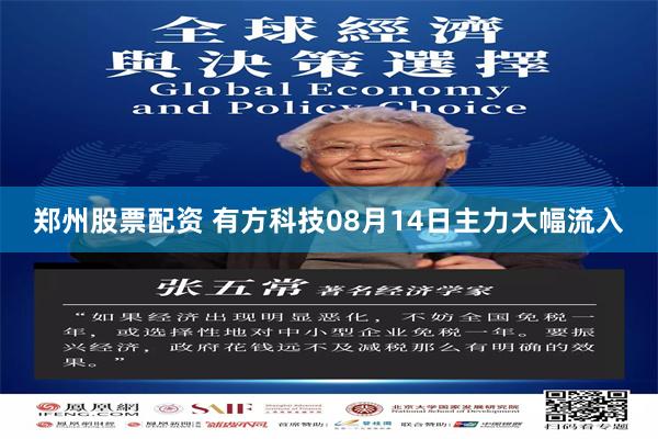 郑州股票配资 有方科技08月14日主力大幅流入